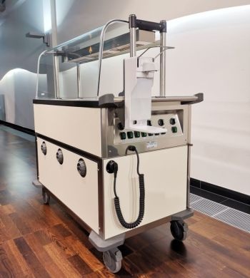 Ausgabestation im Gastraum