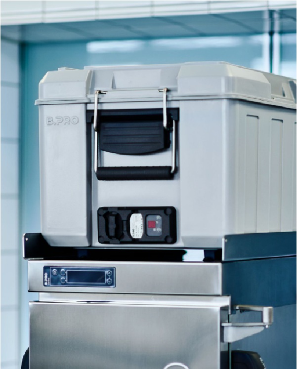 Hygienische stapelbare B.PRO B.PROTHERM Thermobox