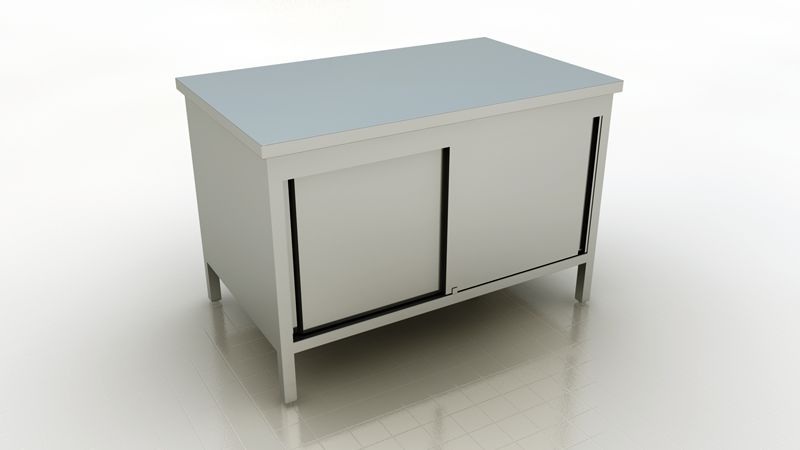 Edelstahl Arbeitsschrank für Gastronomie